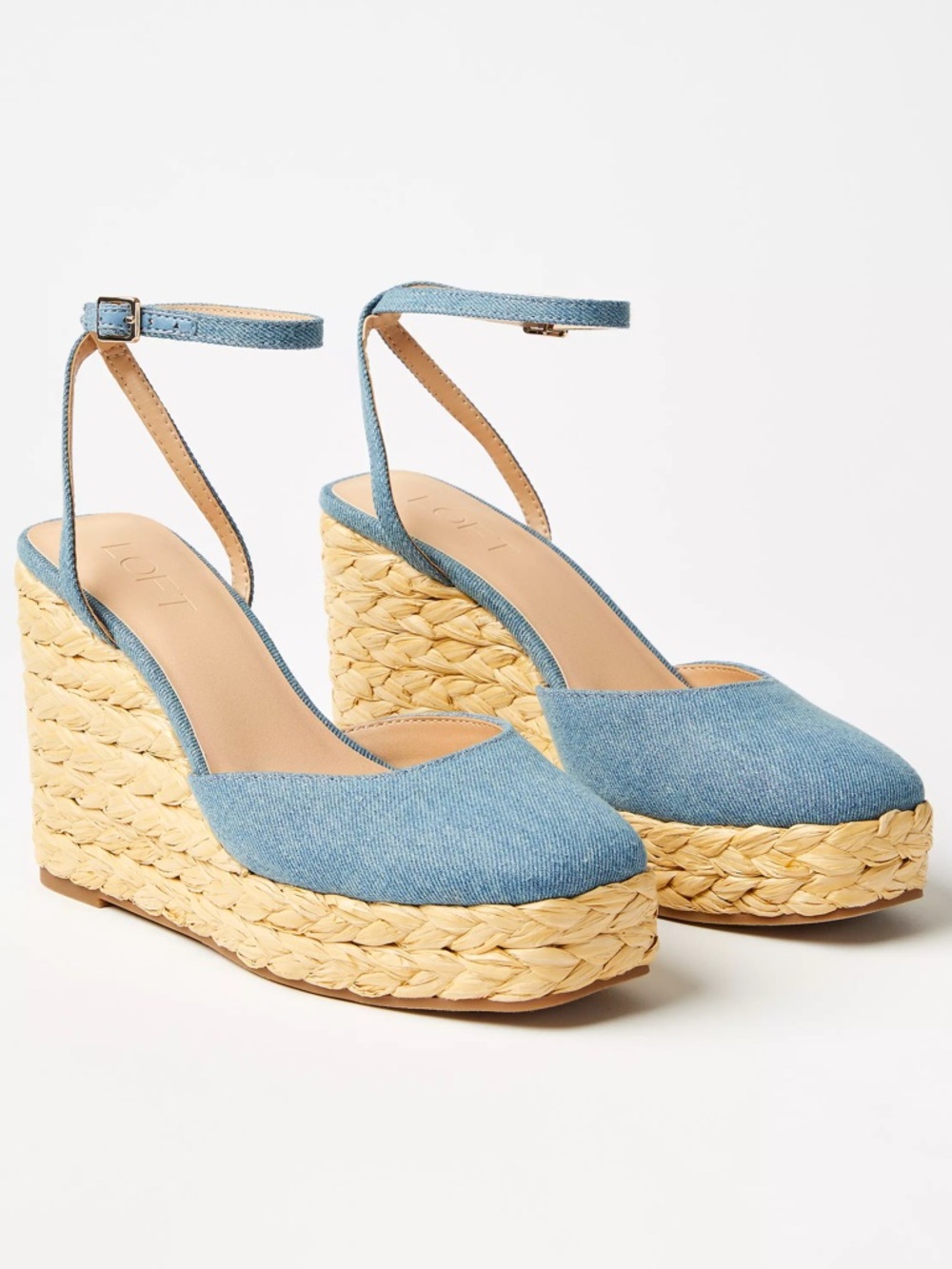 NWT Chambray espadrilles